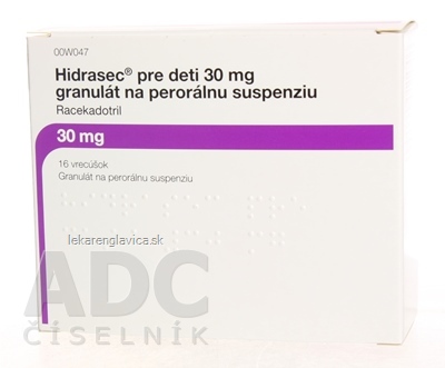 HIDRASEC PRE DETI 30 MG GRU POR 16X30 MG (VRE.PAPIER/AL/PE)