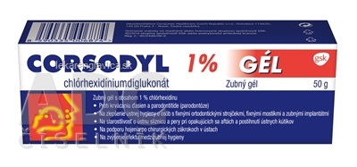 CORSODYL 1% GÉL 1X50 G