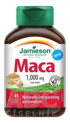 JAMIESON MACA 1000MG  45 VEGETARIANSKE KAPSULY