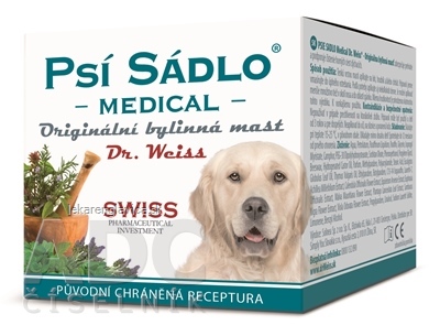 DR.WEISS PSIE SÁDLO BYLINNÁ MASŤ 1X75 ML