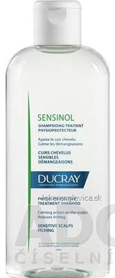 DUCRAY SENSINOL LIEČEBNÝ ŠAMPÓN PROTI SVRBENIU 1X200 ML