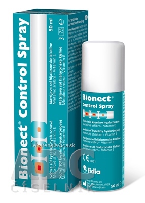 BIONECT CONTROL SPRAY SPREJ NA OSETRENIE RAN 50ML SUSPENZNY ROZTOK 1X50 ML
