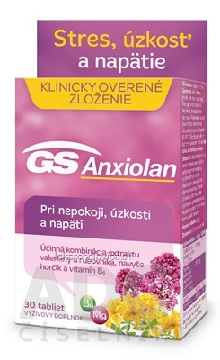 GS ANXIOLAN TBL 1X30 KS