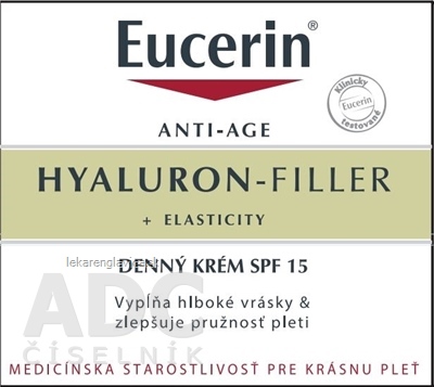 EUC HYALURON-FILLER+ELASTICITY DENNY KREM      50ML SPF 15