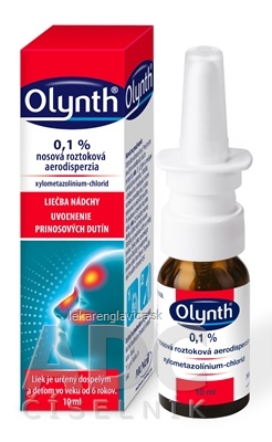 OLYNTH 0,1 % NOSOVÝ SPREJ 1X10 ML