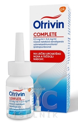 OTRIVIN COMPLETE Nosový sprej 1X10 ML