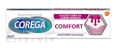 COREGA COMFORT 40G FIXACNY KREM 1X40 G