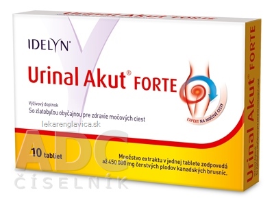 IDELYN URINAL AKUT FORTE                           KAPSULY 1X10 KS