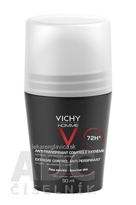 VICHY HOMME DEO ROLL-ON INT.PROTI NADM.POTENIU 48H (M6633402) 1X50 ML