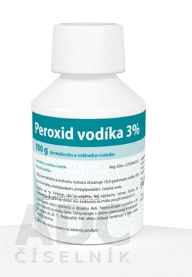 PEROXID VODÍKA 3 %  roztok 1X100 G