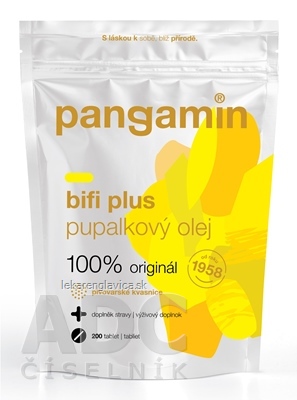 PANGAMIN BIFI PLUS S INULÍNOM SYNBIOTIKUM  TABLETY 1X200 KS