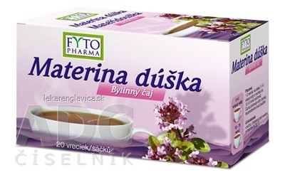 FYTO MATERINA DÚŠKA BYLINNÝ ČAJ 20X1 G (20 G)