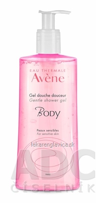 AVENE BODY GEL DOUCHE DOUCEUR 500ML JEMNY SPRCHOVY GEL PRE VSETKY TYPY CITLIVEJ 