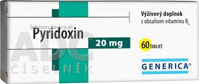 GENERICA PYRIDOXIN TABLETY 1X60 KS