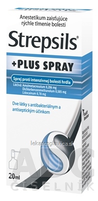 STREPSILS PLUS SPRAY 1X20 ML