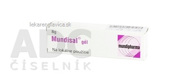 MUNDISAL GEL 1X8 G