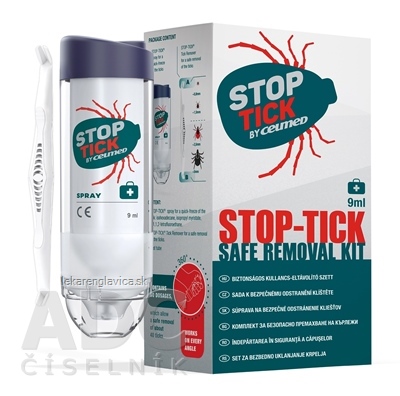 CEUMED STOP-TICK 1SET SADA K BEZPECNEMU ODSTRANENIU KLIESTOV (ZMRAZ