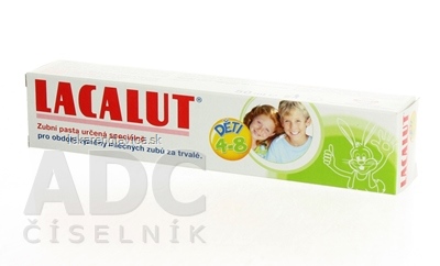 LACALUT DETSKÁ ZUBNÁ PASTA 4-8 ROKOV 1X50 ML