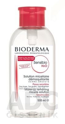 BIODERMA SENSIBIO H2O PLEŤOVÁ VODA NA CITLIVÚ PLEŤ 1X500 ML