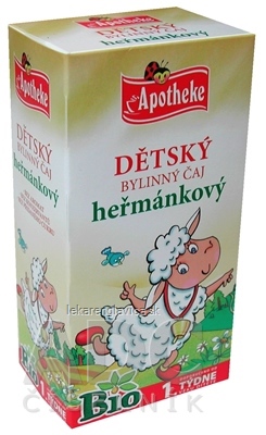 APOTHEKE BIO DETSKÝ ČAJ RUMANČEKOVÝ 20X1 G