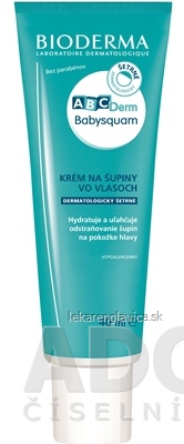 BIODERMA ABCDERM BABYSQUAM KRÉM NA ŠUPINY VO VLASOCH 1X40 ML