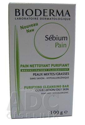 BIODERMA SÉBIUM MYDLO 1X100 G