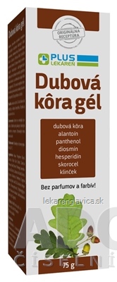 PLUS LEKAREN DUBOVA KORA                           75G GEL 1X75 G