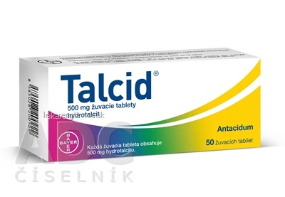 TALCID TBL MND 50X500 MG (BLIS.PP/AL)