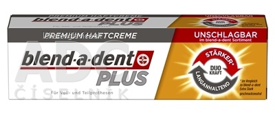 BLEND-A-DENT PLUS DUO POWER NEUTRAL PREMIUM FIXAČNÝ DENTÁLNY KRÉM 1X40 G