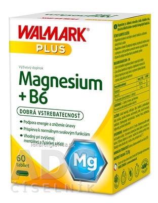 WA MAGNESIUM + B6                             TBL 1X60 KS