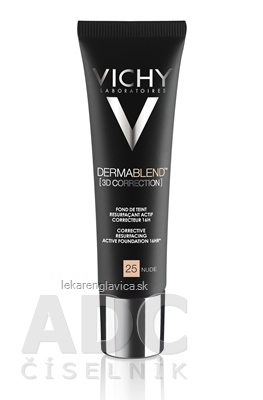 VICHY DERMABLEND 3D 25 CORRECTION 30 ML (NUDE)