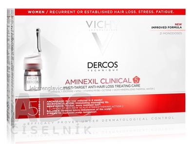 VICHY DERCOS AMINEXIL CLINICAL 5 21X6 ML (PRE ZENY)