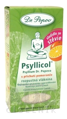 DR. POPOV PSYLLICOL POMARANC ROZPUSTNÁ VLÁKNINA 1X100 G