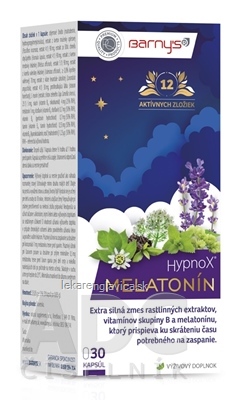 BARNY´S HYPNOX MELATONIN                           CPS 1X30 KS