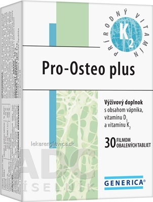 GENERICA PRO-OSTEO PLUS 1X30 TBL