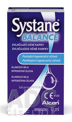 SYSTANE BALANCE KVAPKY OČNÉ 1X10 ML