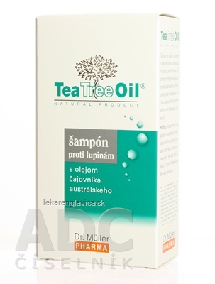 DR. MÜLLER TEA TREE OIL ŠAMPÓN PROTI LUPINÁM 1X200 ML