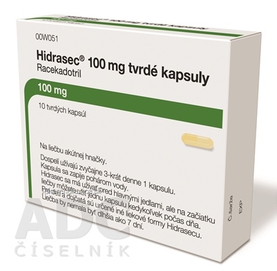 HIDRASEC 100 MG CPS DUR (BLIS.) 1X10 KS