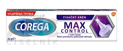 COREGA MAX CONTROL 40G FIXACNY KREM