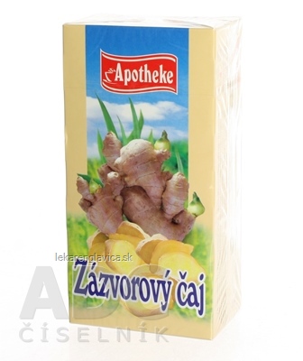 APOTHEKE ZÁZVOROVÝ ČAJ 20X1,5 G (30 G)