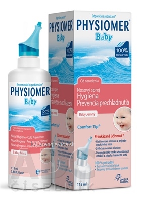 PHYSIOMER BABY NOSOVÝ SPREJ IZOTONICKÝ 1X115 ML