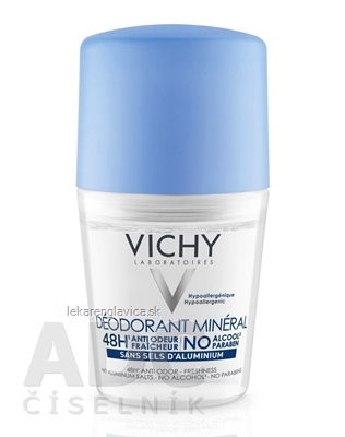 VICHYDEO ROLL -ON MINERAL 50ML 50ML MINERALNY DEODORANT