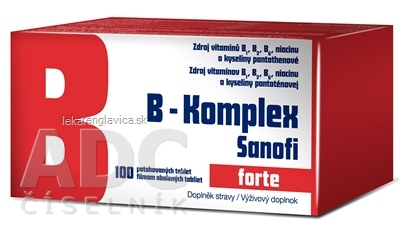 B-KOMPLEX FORTE ZENTIVA DRAZE 1X100 KS