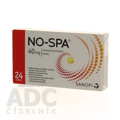 NO-SPA 40 MG 1X24 KS