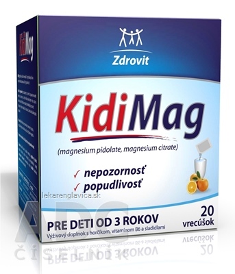 KIDIMAG 1X20 VRECÚŠOK