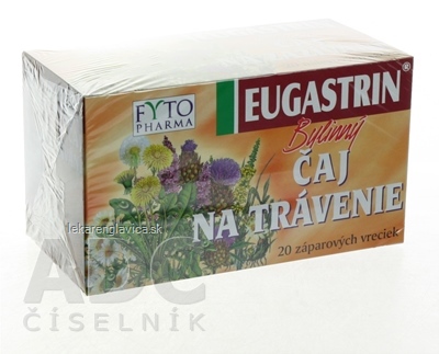 FYTO EUGASTRIN ČAJ NA TRÁVENIE BYLINNÝ 20X1 G (20 G)