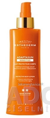 ESTHEDERM ADAPTASUN SENSITIVE SKIN TELOVÉ MLIEKO NORMÁLNA AŽ VYSOKÁ SLNEČNÁ INTENZITA