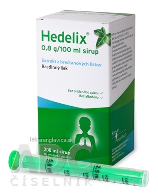 HEDELIX SIR 1X200 ML (FL.SKL.JANTAR.+DAVKOV.STRIEK.)