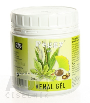 PEGGY VENAL GEL 500G 1X500 G