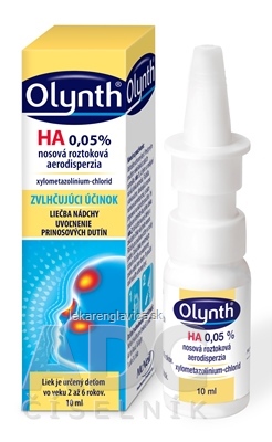 OLYNTH HA 0,05 % Nosový sprej 1X10 ML